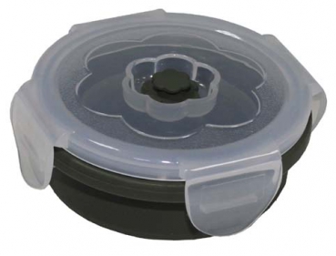 Lunchbox faltbar 660 ml oliv mit Deckel