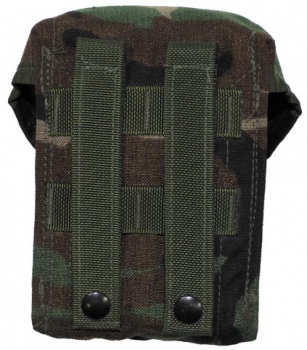 US Army MOLLE SAW 100 Magazintasche woodland camouflage
