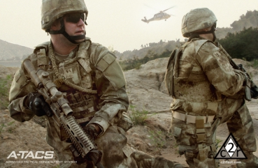 A-TACS AU Arid Urban MICH TC2000 Helmet cover