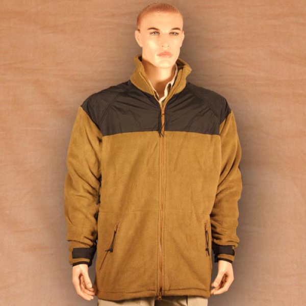US Spear Polartec 300 Usmc Army Outdoor Fleece Jacket Coyote Tan Xl