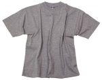 US T-Shirt halbarm grau