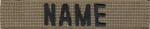 US ARMY INFRARED NAMETAPE With Velcro 5 Inch