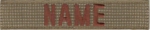 US AIRFORCE INFRARED NAMETAPE With Velcro 5 Inch