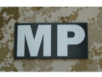 MP MILITARY POLICE INFRA RED Velcro PATCH black