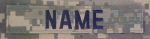US Army ACU Velcro Uniform Name tape Namensstreifen Name Nickname