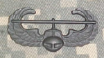 AIR ASSAULT US Army badge Metall Abzeichen black