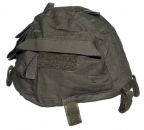 Helmbezug mit Taschen oliv