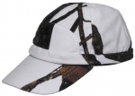 Jagd Cap hunter snow mit orange Leuchtstreifen