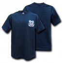 US Coast Guard Basic Military Logo Tee
