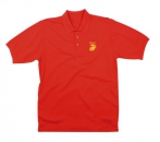 US MARINES GOLF POLO SHIRT GOLD EMBROIDERY
