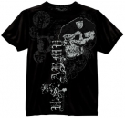 BLACK INK US ARMY SKULL WITH BERET SHIRT