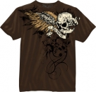 BLACK INK AIRBORNE DEATH FROM ABOVE SHIRT