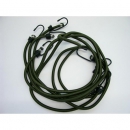 BCB Military Bungees oliv 4er Set