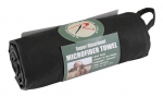 US MILITARY LIGHTWIGHT MICROFIBER BODY TOWEL BLACK
