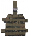 Drop Leg Tr�gerplatte f�r Mollesystem mit Beinbefestigung flecktarn