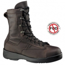 BELLEVILLE US NAVY Marines 330 ST - Wet Weather Chocolate Brown Safety Toe Flight Boot
