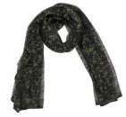 Bundeswehr Flecktarn Netzschal  190 cm x 90 cm