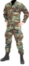 US Army Woodland BDU Camouflage Tarnanzug Hose Jacke