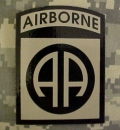 82nd Airborne Division ACU IR INFRA RED REFLECTIVE