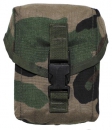 US Army MOLLE SAW 100 Magazintasche woodland camouflage
