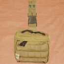 Coyote MOLLE Drop Leg Dump Pouch