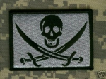 US NAVY SEAL GHOST RECON CALICO JACK SILVER BLACK VERSION B
