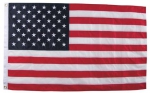 USA Fahne gen�ht und gestickt 90 x 150 cm