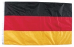 DEUTSCHLAND Fahne gen�ht 90 x 150 cm