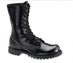 Corcoran Mens 10 Leather Plain Toe Combat Boot with Lug Outsole