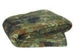 Bundeswehr BW Flecktarn Commando Fleece Decke