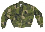 Swedish Army camouflage Tanker Jacke