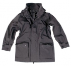 BW Schlechtwetter K�lte N�sseschutzjacke schwarz