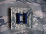 Captain O-3 US Airforce ABU Velcro Rank Digital Uniform Insignia Abzeichen
