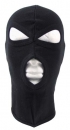 3-Loch Balaclava Kopfhaube schwarz