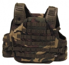 Tactical Armor Modular System Weste woodland camouflage