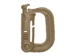 ITW Grimloc D-Ring Karabiner tan