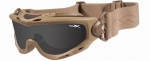SPEAR GOGGLE SMOKE CLEAR Brille Tan