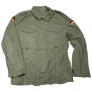 Bundeswehr Moleskin Vintage Outdoor Jacke Steingrau BW