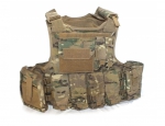 Strike Quickrelese System Molle Weste Multicam w pouches