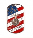 US DOG TAG MARINES
