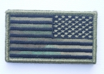 A-TACS FG REVERSED ARMY USA FLAGGE mit VELCRO