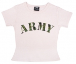 GIRL'S PINK ''ARMY'' T-SHIRT