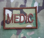 MEDIC Sanit�ter Multicam patch with Velcro