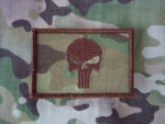 PUNISHER Multicam patch mit Velcro