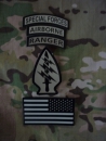 Set US Army Special Forces Infrarot Velcro Abzeichen
