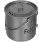 Mobile Preview: Fox Outdoor Titan Topf klein mit Deckel und Klappgriffe ca. 1,1 l