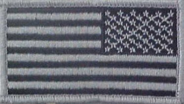 Reversed American Flag ACU Patch Foliage Green