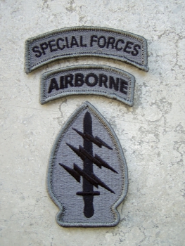 Special Forces Airborne ACU Velcro patch