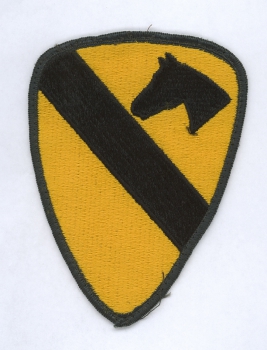 1st Cavalry Division " THE FIRST TEAM " patch