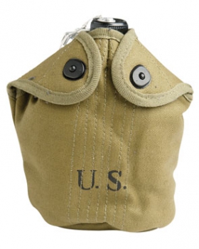 US Feldflaschenhülle M1910 khaki WWII (Repro)